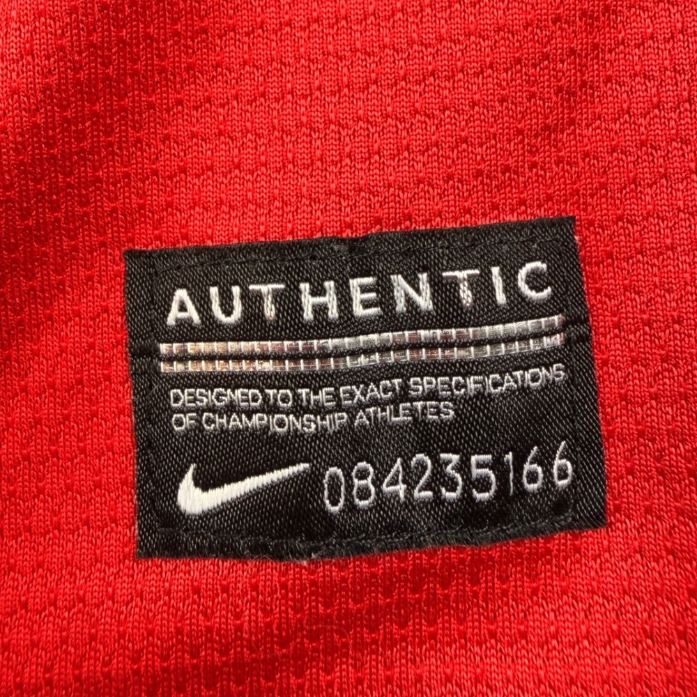 Nike Manchester United AON Jersey Polo Shirt Small Red Dri-Fit‎ Soccer Futbol - Picture 6 of 7